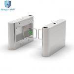AC100-240V Turnstile Gate Pedestrian Swing Gates With NFC QR Code Reader for sale