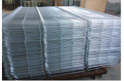 China 6mm Welded Mesh Panel Fence 1.8m Hot Dip Galvanized supplier