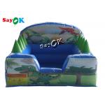 Dinosaur Themed Backyard Inflatable Ball Pit Pool With Air Blower for sale