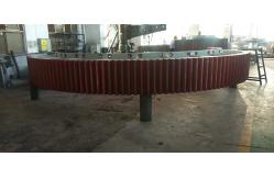 China Mining Machine Cast Steel Mill Girth Gear For Ball Mill Sag Mill supplier