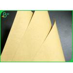 Durable 80gsm Uncoated Bamboo Kraft Paper Sheet For Grocery Wrapping Bag
