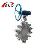 Oil And Gas Lug Type Butterfly Valve Cast Iron Body Material for sale