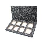 Magnetic Empty Cardboard Eyeshadow Palette Recyclable CMYK PMS Printing for sale