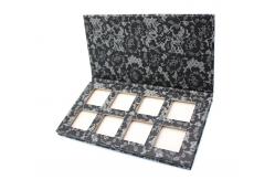 China Magnetic Empty Cardboard Eyeshadow Palette Recyclable CMYK PMS Printing supplier