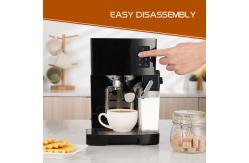 China 1240W Automatic Milk Frother Coffee Machine Double Semi Automatic Espresso Machine supplier