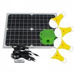 China Portable Solar Lighting Kits High-Performance LED Home Power 4PCS 3-6V IP65 for sale