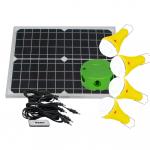Portable Solar Lighting Kits High-Performance LED Home Power 4PCS 3-6V IP65 for sale