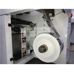Intermittent Rotary Die Cutting Slitting Sheeting Machine Flexo Printing Station With UV Lamp