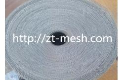China Polishing Knitted Wire Mesh Woven Technique Nickel Finish Experience Durability supplier