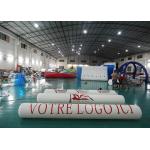 Inflatable Promoting Strip Buoy For Ocean Or Lake Advertising , Inflatable tube buoys for sale