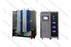 China Metal Lamp House Silver Metallizing Machine , Ag Vacuum Sputtering Equipment supplier