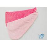 Microfiber Quick Water-Absorbing Wet Hair Wrap Turban Towel , Fast Drying Towels