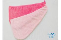 China Microfiber Quick Water-Absorbing Wet Hair Wrap Turban Towel , Fast Drying Towels supplier