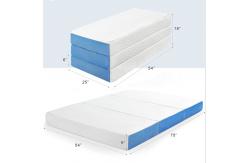 China Folded Memory Foam Pad, 15CM Thickness, Twin - King Size, 100 PCS MOQ, Oeko Tex Standard 100 supplier