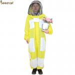 3 Layer Yellow Beekeeping Outfits Ventilated Apicultura Beekeeping Suit for sale