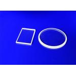 High Precision Quartz Glass Sheet , Quartz Products Clear Color Convex Lens for sale