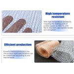 1m 1 Roll 304 Knitted Wire Mesh Width 300mm 0.15mm Diameter