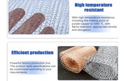 China 1m 1 Roll 304 Knitted Wire Mesh Width 300mm 0.15mm Diameter supplier