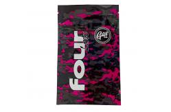 China Custom Child Resistant Zipper Pouch Weed Packaging Bag With Window For Marijuana supplier