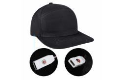 China App Control Bluetooth LED Hat Programme Detachable Adjustable supplier