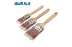 China Tapered brush,angled paint brush,paint brush wood handle supplier
