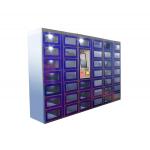 Transparent Doors Vending Locker Advertising Screen Remote Control Platform for sale