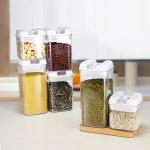 2.3L 3.1L Airtight Flour Container 1.7L 1.9L Plastic Food Storage Canisters for sale