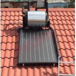 Portable Solar Water Heater Freeze Resistant Flat Panel Solar Collector for sale
