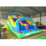 Attractive Arch Water Jump House , Outdoor Games Inflatable Garden Water Slide for sale