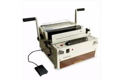 China Multifunction Comb Coil Punching Binding Machine For Notebook supplier