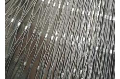 China Anodized 2m Width 1.5mm Dia Decorative Wire Mesh supplier