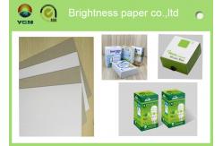 China Gift Wrapping Grey Back Duplex Board Fbb Board 0.31Mm Thick  787 * 1092Mm supplier