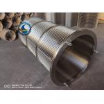 SS316L Wedge Wire Rotary Screen Drum Wire Screen For Wastewater Treatment for sale