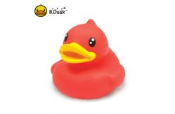 China plastic PVC rubber duck bath toy Waterproof With Squeaky Sound supplier