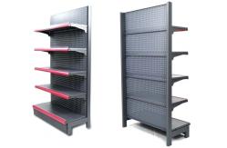 China Dual Sides Supermarket Display Racks  Loading Capability 10-250kgs / Layer supplier