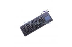 China Rugged Plastic Industrial Keyboard With Function Keys And Integrated Touchpad supplier