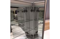 China Modern Luxury LED Illuminated Mirror Cabinet Rust Resistant Customized supplier