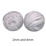 Decorative 2mm White Multicolor Kraft Shredded Paper For Packaging for sale