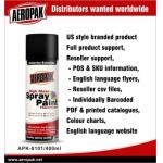 Automotive Aerosol Spray Paint , DIY Aerosol All Purpose Spray Paints for sale