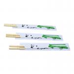 Personalized Environmental Round Bamboo Chopsticks Disposable No Chemical for sale
