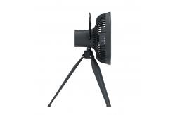 China Outdoor Adjustable Camping Tent Fan With LED Lights Remote Control supplier