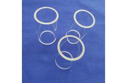 China High Transmittance Polished Quartz Glass Fire Pipe Semiconductor Protect Heat Resistant supplier