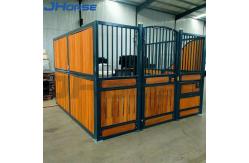 China Europe Style Priefert Stall Fronts Customized Size Infill Bamboo supplier