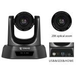 Live Streaming 360 Degree Conference Camera 1/3 Inch HD CMOS 20X camera