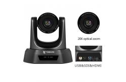 China Live Streaming 360 Degree Conference Camera 1/3 Inch HD CMOS 20X camera supplier