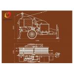 Super Hydraulic Pulling Machine Conductor Cable Tensioner With Diesel Engine