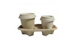 China Biodegradable Sugarcane Bagasse Cups ,12oz Compostable Cups With Lids supplier