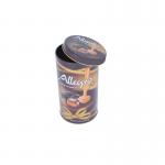 Metal Tinplate Coffee Aerosol Tin Can Empty Gallon Round With Lid