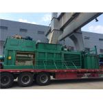 Straw Cardboard Horizontal Baling Machine Semi Automatic Manual Belting for sale