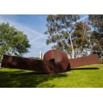 Twisted Shape Large Decor Corten Steel Sculpture Metal Garden Art Sculpture for sale
